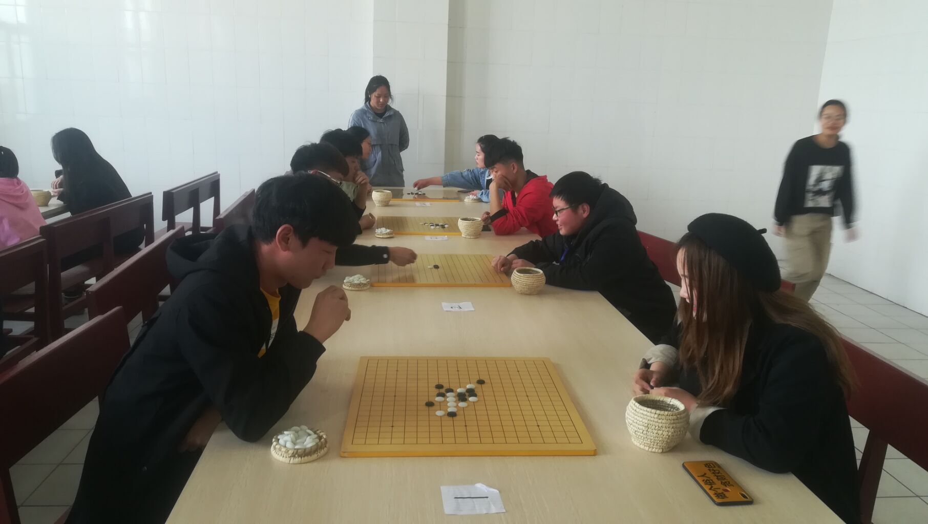 数计学院弈轩棋牌社举办五子棋比赛